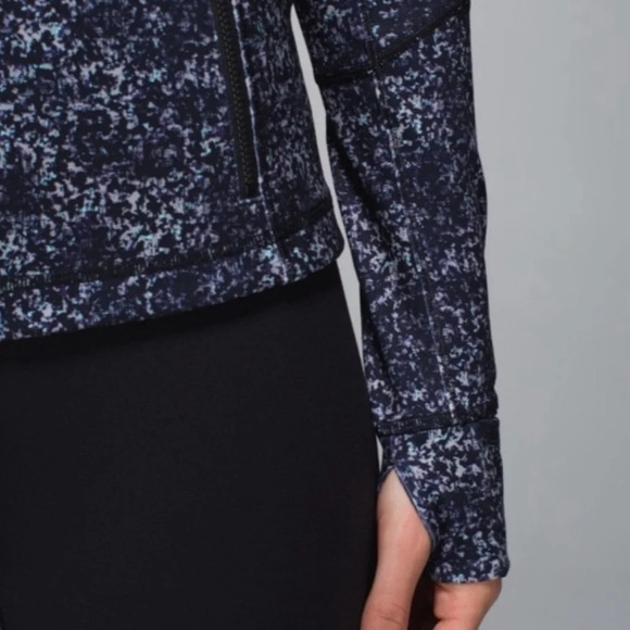 Lululemon Forme Jacket Rocky Road Sand Dune Toothpaste Size 6 - Picture 6 of 14